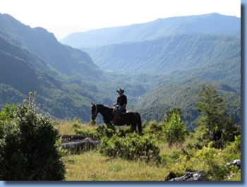 Im Tal des Rio Blanco: Gletscher und reiten in Patagonien